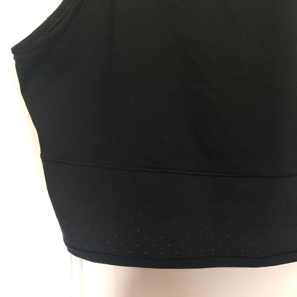 lululemon athletica Black Cropped Racerback Tank Top - Picture 3 of 3